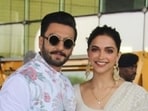 Ranveer Singh with wife Deepika Padukone
