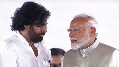 Prime Minister Narendra Modi inquired about Pawan Kalyan's health. (PTI)