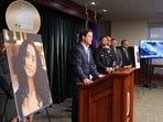 Los Angeles district attorney Nathan Hochman answers questions Monday on the case of singer D4vd, who was charged on suspicion of killing a 14-year-old Celeste Rivas Hernandez. Los Angeles district attorney Nathan Hochman answers questions Monday on the case of singer D4vd, who was charged on suspicion of killing a 14-year-old Celeste Rivas Hernandez.