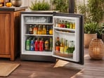 Check out the most compact but powerful mini refrigerators.(AI Generated)
