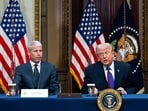 US President Donald Trump and his fellow Republicans are under pressure ahead of November's midterm elections after pledging to lower costs.