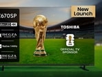 Toshiba Z670SP MiniLED TV series launched in India with multiple size options and smart REGZA features.
