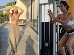 Malaika Arora shares her arm workout routine. 