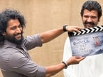 Nani did the first clap for Vijay Deverakonda at the pooja ceremony.
