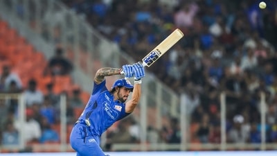 Tilak Varma smacked an unbeaten knock of 101* runs off 45 balls. (ANI Pic Service) Tilak Varma smacked an unbeaten knock of 101* runs off 45 balls. (ANI Pic Service)