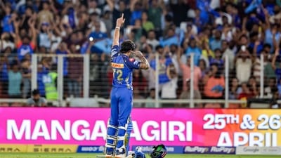 Initially, MI posted 199/5 in 20 overs. (ANI Pic Service) Initially, MI posted 199/5 in 20 overs. (ANI Pic Service)