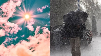 ఓవైపుఎండలు...! మరోవైపు వర్షాలు (image istock) ఓవైపుఎండలు...! మరోవైపు వర్షాలు (image istock)