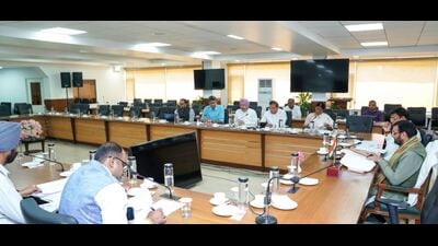 The panel also gave nod for the appointment of a consultant to function as a programme manager for developing infrastructure in the Integrated Manufacturing Cluster at Hisar and for new cities. (HT Photo)