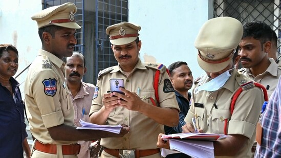 Police sources indicated that the attack took place at the victims' residence in Sultanpura, sending shockwaves across the locality. (AFP)