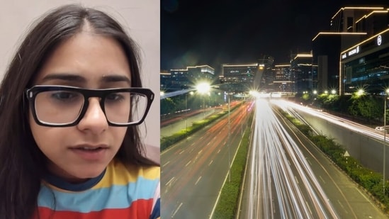 A Gurgaon woman said high rents near metro stations made it difficult for her to find a budget-friendly home. (Instagram/snehaminochaa11)