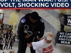 Trump Iran nightmare hits 415 dead: Over 60 US Army veterans dragged in protest Trump Iran nightmare hits 415 dead: Over 60 US Army veterans dragged in protest