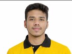 Aarush Singhal of Chandigarh bagged AIR 8. (HT)
