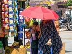 According to the IMD, the district recorded a maximum temperature of 38°C and a minimum of 21.6°C on Tuesday. (Sunil Ghosh/HT Photo)