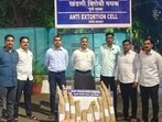 Acting on the tipoff, the police intercepted a consignment at a warehouse of a private courier company near Mohan Nagar in Pimpri and recovered five steel swords and five steel kukris. (HT)