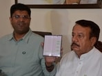 Chautala said that JJP has passed two resolutions in response to the episode. (Sant Arora/HT) Chautala said that JJP has passed two resolutions in response to the episode. (Sant Arora/HT)