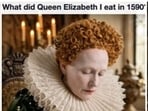 History Remastered's AI video highlights royal dining, including gourmet dishes like Manchet bread. (Instagram/ historyremastered_)