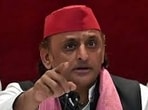 Samajwadi Party chief Akhilesh Yadav. (HT file)