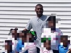 Shamar Elkins, 31, killed eight children in execution-style shooting amid divorce proceedings with Shaneiqua Pugh, who sustained critical injuries.