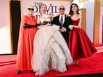 Meryl Streep, from left, Emily Blunt, Stanley Tucci, and Anne Hathaway attend "The Devil Wears Prada 2" world premiere at David Geffen Hall on Monday, April 20, 2026, in New York. Meryl Streep, from left, Emily Blunt, Stanley Tucci, and Anne Hathaway attend "The Devil Wears Prada 2" world premiere at David Geffen Hall on Monday, April 20, 2026, in New York.