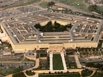 View of the Pentagon. Andrew Hugg was reportedly escorted out of the Pentagon.