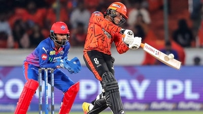 Abhishek Sharma played a masterful unbeaten knock, striking 10 fours and 10 sixes as he anchored the innings from start to finish. (ANI Pic Service) Abhishek Sharma played a masterful unbeaten knock, striking 10 fours and 10 sixes as he anchored the innings from start to finish. (ANI Pic Service)