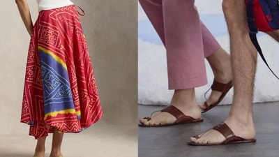 A viral moment brings the spotlight back on uncredited Indian designs. (Credits: Instagram)