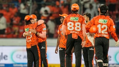 Abhishek Sharma’s superb century and Malinga’s four-wicket haul led SRH to a third straight win, as DC fell well short in a steep 243-run chase. (PTI) Abhishek Sharma’s superb century and Malinga’s four-wicket haul led SRH to a third straight win, as DC fell well short in a steep 243-run chase. (PTI)
