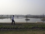 A view of the Asita East, located on the floodplains. (HT Archive) A view of the Asita East, located on the floodplains. (HT Archive)