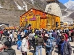 Over 2.05 million devotees have already registered for the Char Dham Yatra this year. (HT Sourced Photo)