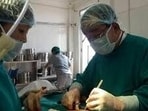 The surgery began around midnight and continued for nearly seven hours and it was successful. (File)