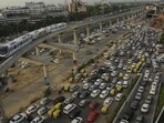 Under a well-designed TOD, living near a metro station should simply mean that you don’t need a car. But Delhi’s new TOD requires one equivalent car space per 100 square metres of FAR. This is not a parking cap, it is mandating parking provision. (HT Archive)