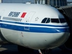 File image of an Air China plane is seen at the international airport in Beijing
