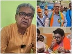 BJP leader Sharadwat Mukherjee (L), who has been fielded from the Bidhannagar seat for the Bengal elections 20266, spoke exclusively to hindustantimes.com on several issues