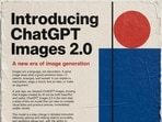 ChatGPT Images 2.0 brings sharper, more practical AI image creation.(OpenAI)