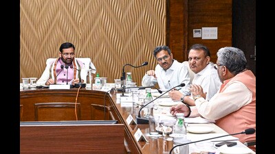 Bill seeks to address long-pending demands and improve career progression; cabinet meet in Gurugram also paired with investor outreach push. (PTI)