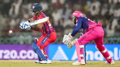 Nicholas Pooran's lean patch also continued as he once again failed to inspire his team and was dismissed cheaply for 22. (PTI)