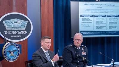 US' defence budget also calls for multi-year procurement contracts for additional munition programs. (AP) US' defence budget also calls for multi-year procurement contracts for additional munition programs. (AP)
