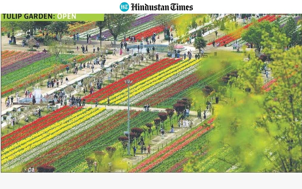 Tulip Garden was opened in March 2026. Tulip Garden was opened in March 2026.