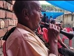 A local shehnai player performs during a social event in a Saharsa village. (HT Photo)