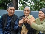 West Bengal elections LIVE updates: Voters show their ink-marked fingers after casting their votes during the first phase of the West Bengal Assembly Elections 2026, in Darjeeling on Thursday. In the first phase of Bengal elections, voting for 152 of its constituencies is underway. (ANI)