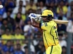 CSK players are wearing black armbands in the game vs MI.