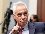 Former U.S. ambassador to Japan Rahm Emanuel listens during a House Select Committee on China hearing on Capitol Hill, July 23, 2025, in Washington. 
