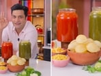 Kunal Kapur's gol gappe recipe serves 10 people. 