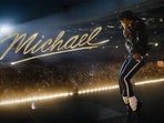 Jaafar Jackson as his uncle Michael Jackson in Michael. 