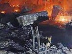 The Vikas Nagar slum fire erupted on April 15. (FILE PHOTO)