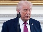 Donald Trump said that the United States' navy is clearing out the Strait of Hormuz and that he has ordered the activity to continue at a tripled-up level.