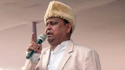 Suspended TMC lawmaker Humayun Kabir. (ANI) (HT_PRINT) Suspended TMC lawmaker Humayun Kabir. (ANI) (HT_PRINT)