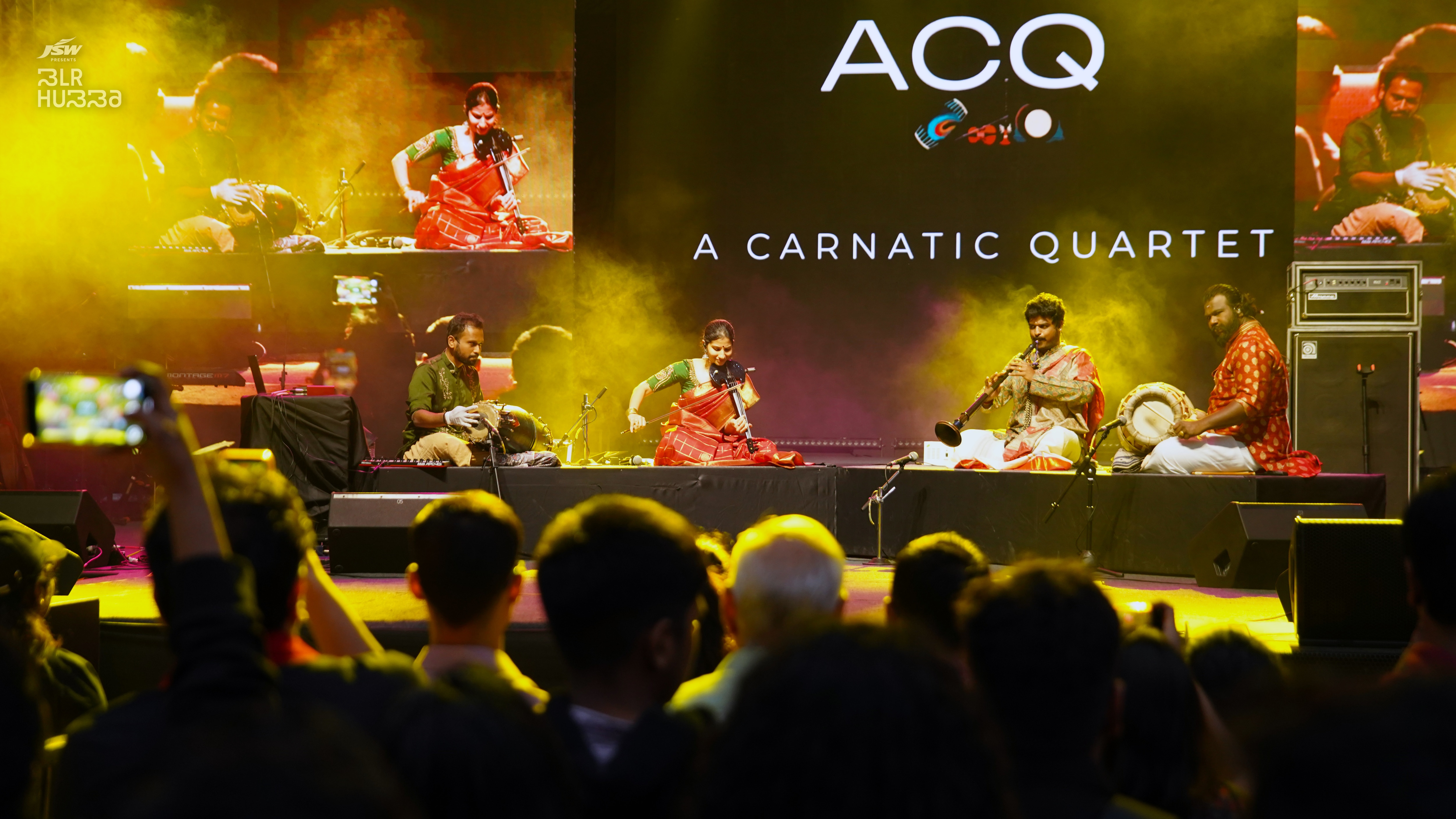 The Carnati Quartet performing at BLR Hubba (UnboxingBLR)