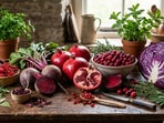 If you want a really easy way to level up your gut health, eat more red berries, beets, red cabbage, pomegranates, and cranberries. (Google Gemini)