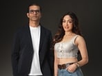 Khushalii Kumar with TVF co-founder Arunabh Kumar.
